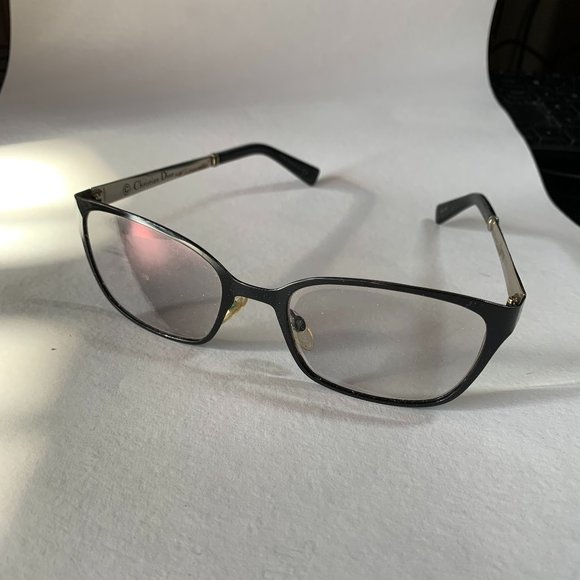 Christian Dior CD3768 Eyeglasses Black Gold CD 3768 OEE Authentic main image 10